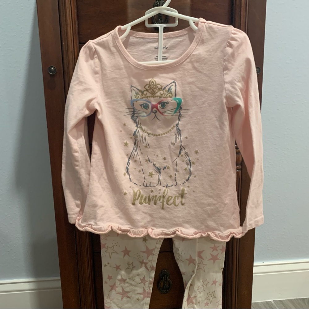 Purrfect top and leggings